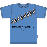 T-SHIRT VOKSEN SØPAPEGØJER BLÅ 1