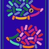 GREETING CARD 2 HEDGEHOG NAVY