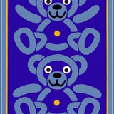 GREETING CARD TEDDY NAVY