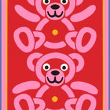 KORT BAMSER  PINK