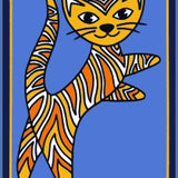 KORT KAT BLÅ