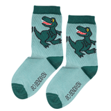 STRØMPER T-REX GRØN 1