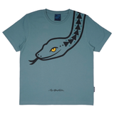 T-SHIRT KIDS SNAKE GREEN