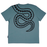 T-SHIRT KIDS SNAKE GREEN