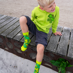 STRØMPER GEKKO LIME 4