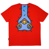 T-SHIRT VOKSEN STRUDS RØD 2