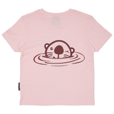T-SHIRT BØRN HAVODDER MED BABY PINK 2