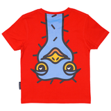 T-SHIRT BØRN STRUDS RØD 2
