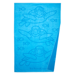 HÅNDKLÆDE HAVSKILDPADDE TURKIS 100 X 150 1