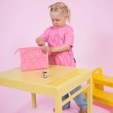 T-SHIRT BØRN FLAMINGO PINK
