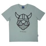 T-SHIRT VOKSEN STORSKÆG GRØN