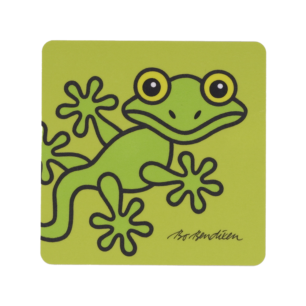COASTER GEKKO 9X9 CM 1