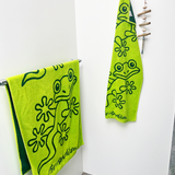 HÅNDKLÆDE GEKKO LIME 50 X 100  3
