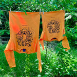 T-SHIRT VOKSEN LANGÆRMET TIGER ORANGE 7