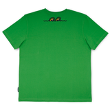 T-SHIRT VOKSEN KROKODILLE GRØN 2