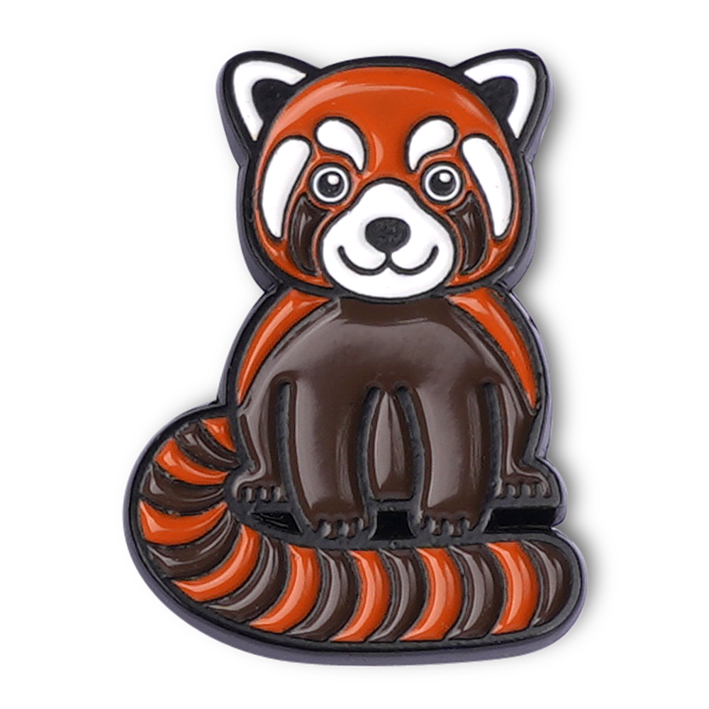 PIN RØD PANDA 2