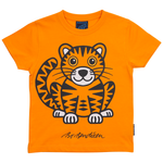 T-SHIRT BØRN TIGER ORANGE 1