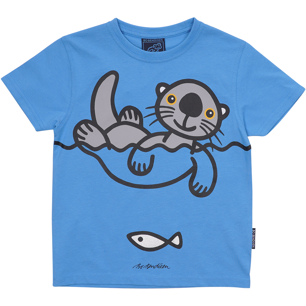 T-SHIRT BØRN HAVODDER BLÅ  1