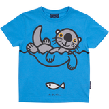 T-SHIRT BØRN HAVODDER BLÅ  1
