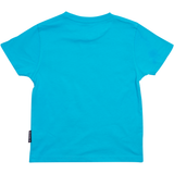 T-SHIRT BØRN RØD PANDA BLÅ 2