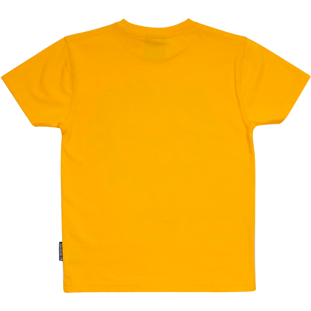 T-SHIRT BØRN LØVE GUL 2