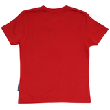 T-SHIRT BØRN VIKINGESKIB RØD 2