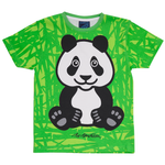 T-SHIRT BØRN PANDA BAMBUS 1