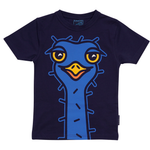 T-SHIRT BØRN STRUDS NAVY 1