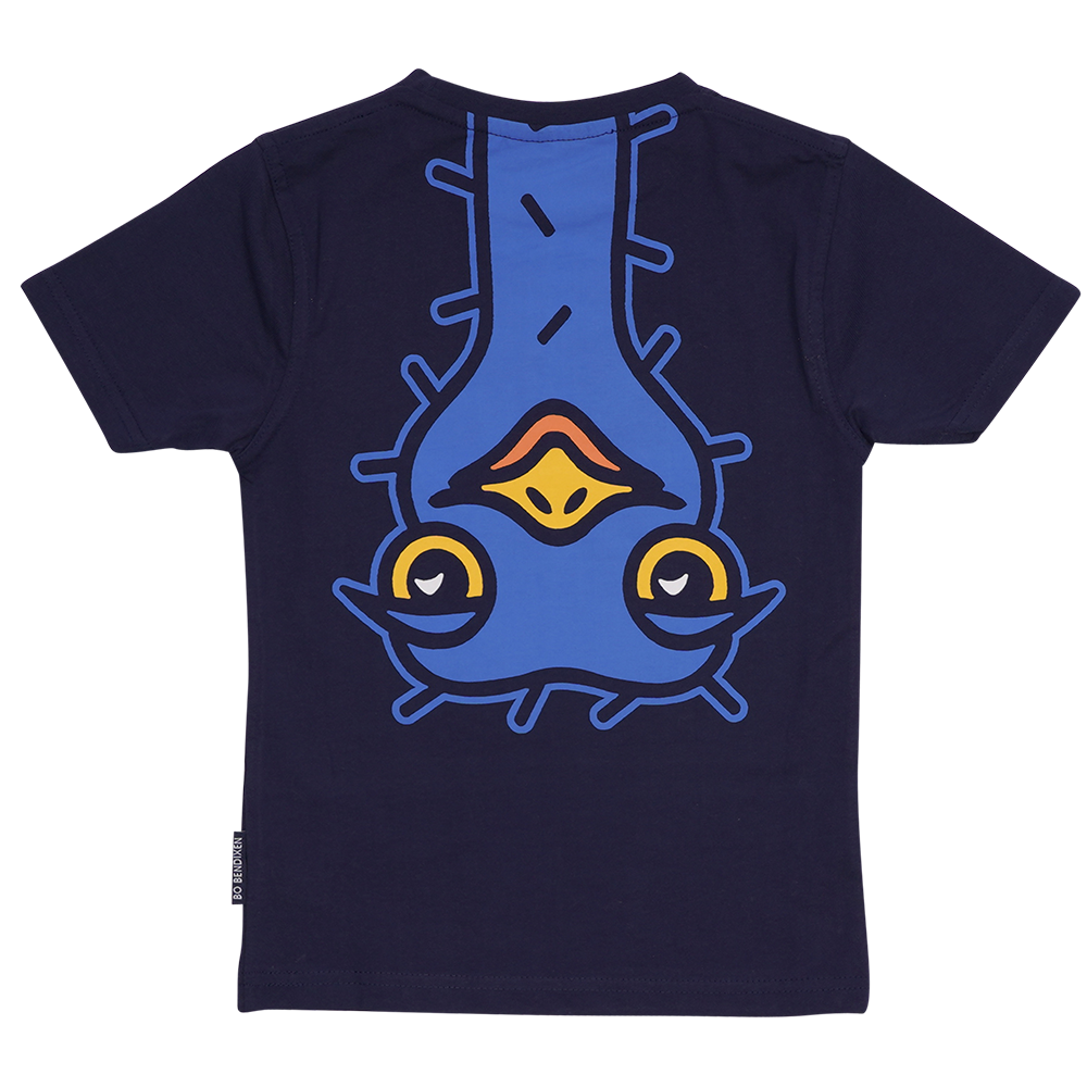T-SHIRT BØRN STRUDS NAVY 2