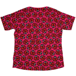 T-SHIRT SLIM FIT MARIEHØNS RØD 2