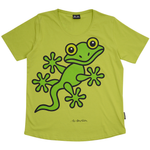 T-SHIRT SLIM FIT GEKKO LIME 1