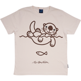 T-SHIRT VOKSEN HAVODDER BEIGE 1