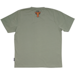 T-SHIRT VOKSEN GIRAF GRØN 3