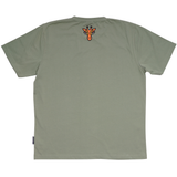 T-SHIRT VOKSEN GIRAF GRØN 3
