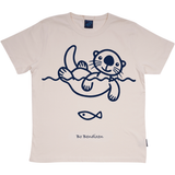 T-SHIRT VOKSEN HAVODDER BEIGE