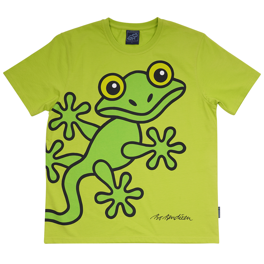 T-SHIRT VOKSEN GEKKO LIME 1