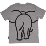 T-SHIRT VOKSEN ELEFANT GRÅ 2
