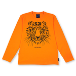 T-SHIRT VOKSEN LANGÆRMET TIGER ORANGE 5